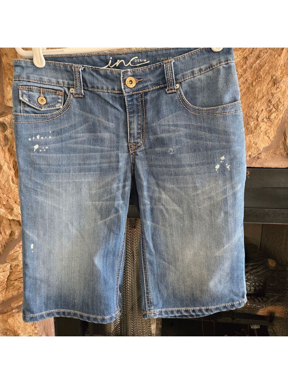 Blue Denim Shorts